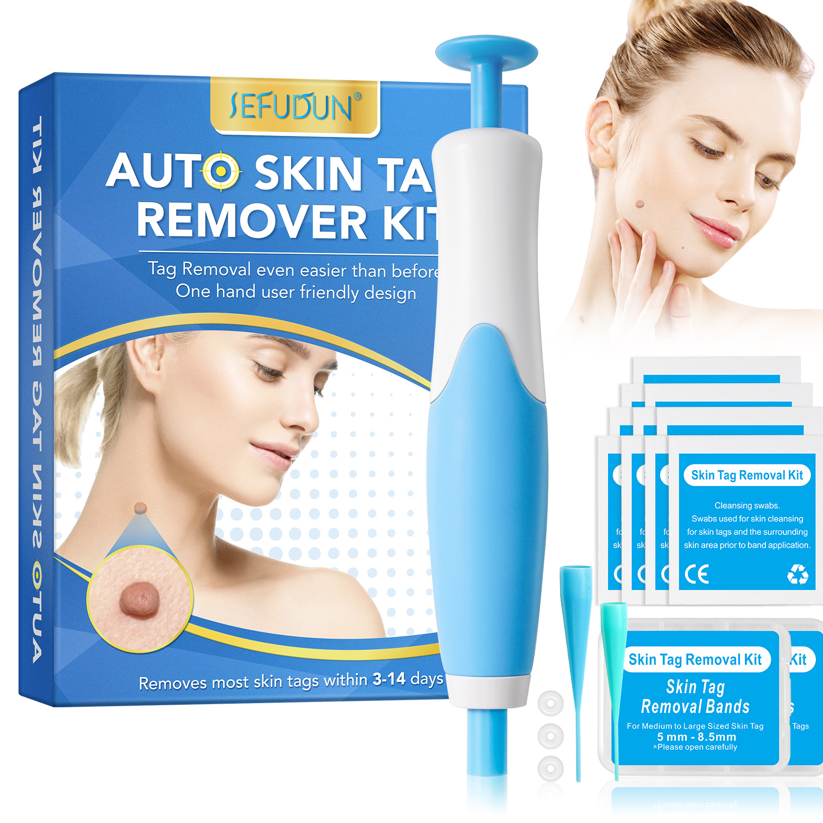 Home Improvement Kit - Auto Skin Tag Removal Kit For
