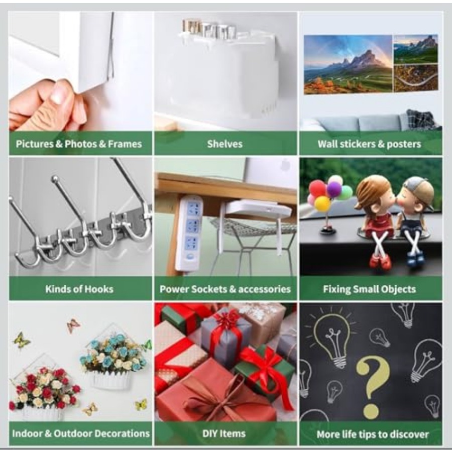 Double Sided Tape Heavy Duty,  - Picture Hanging Strip incelemesi ve fiyatı