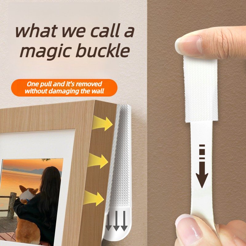 8-72PCS Heavy Duty Non Perfora - Picture Hanging Strip incelemesi ve fiyatı