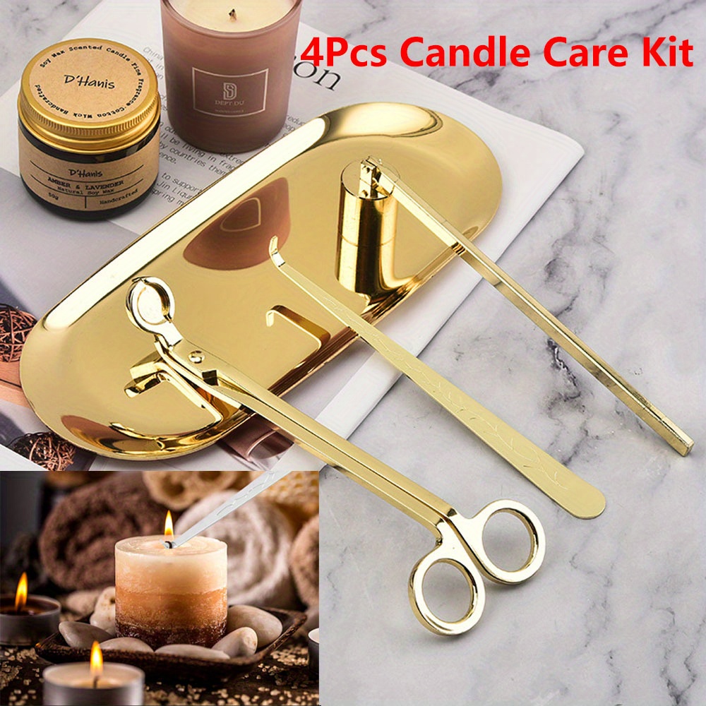 4pcs/set Luxury Candle Care Ki - Home Improvement Kit incelemesi ve fiyatı