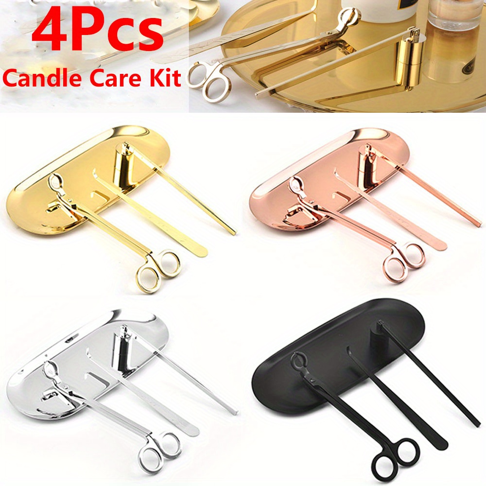 4pcs/set Luxury Candle Care Ki - Home Improvement Kit incelemesi ve fiyatı