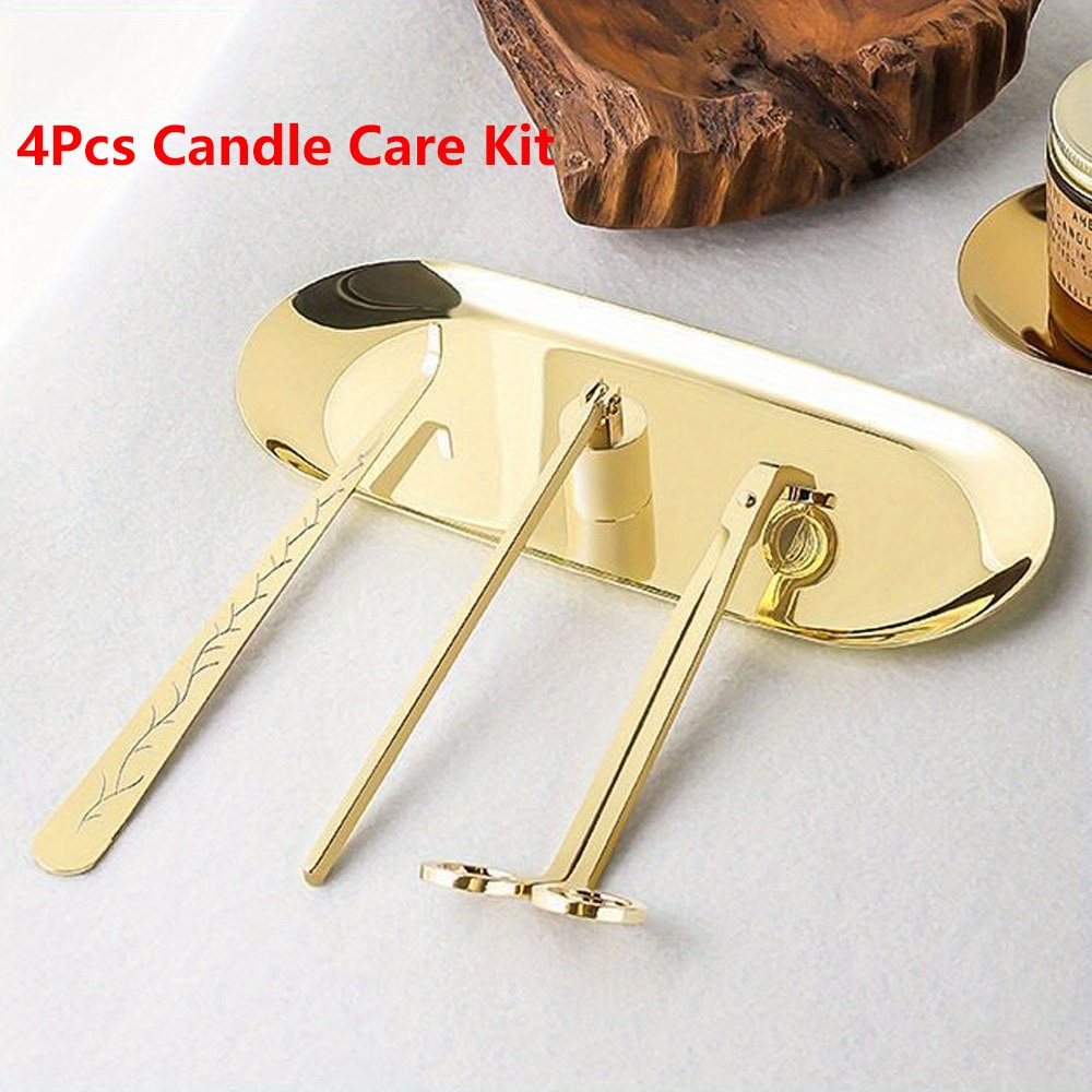 4pcs/set Luxury Candle Care Ki - Home Improvement Kit incelemesi ve fiyatı