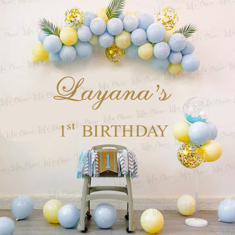 Birthday Party Vinyl Wall Deca - Vinyl Floor Plank incelemesi ve fiyatı