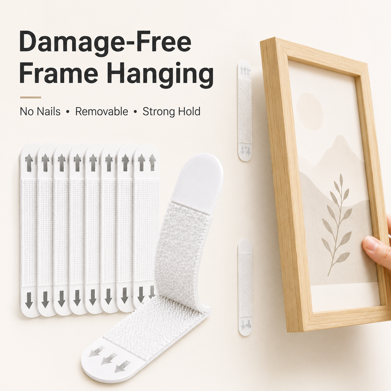 Heavy Duty Non Perforated Hang - Picture Hanging Strip incelemesi ve fiyatı