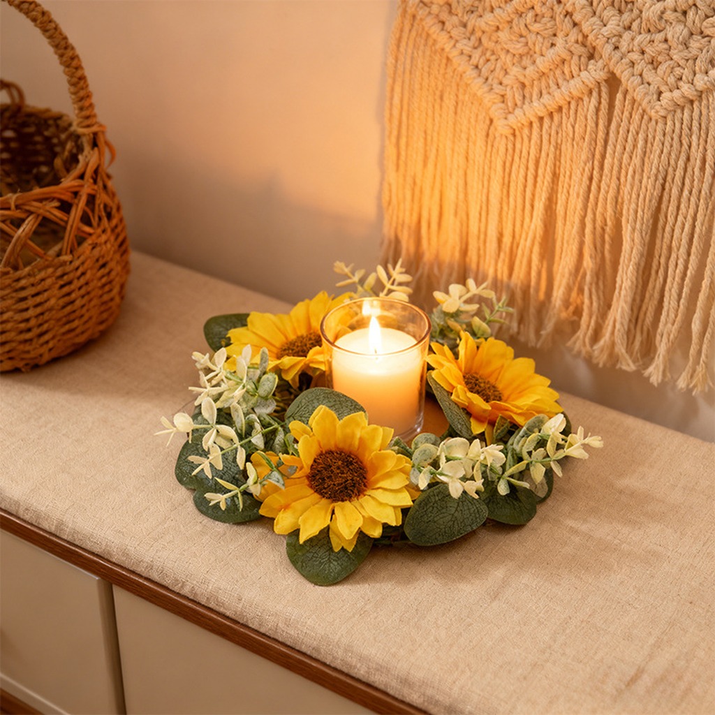 Artificial Sunflower Wreath Li - Home Improvement Shop incelemesi ve fiyatı