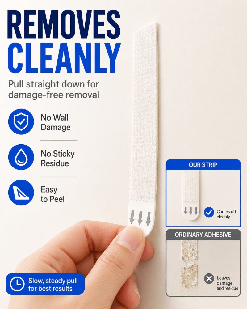 12-120 Pairs Removable Adhesiv - Picture Hanging Strip incelemesi ve fiyatı