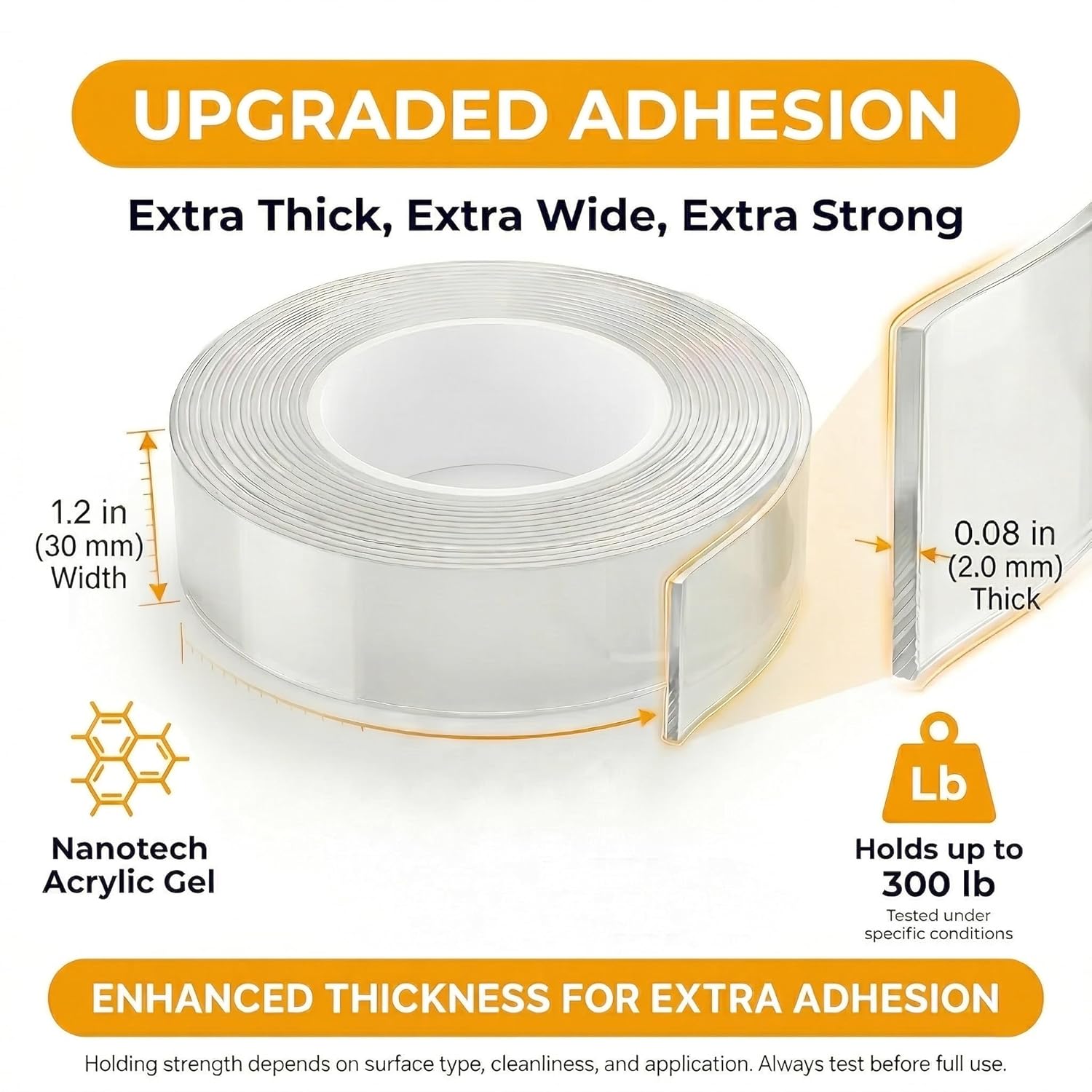 Double Sided Tape Heavy Duty C - Picture Hanging Strip incelemesi ve fiyatı