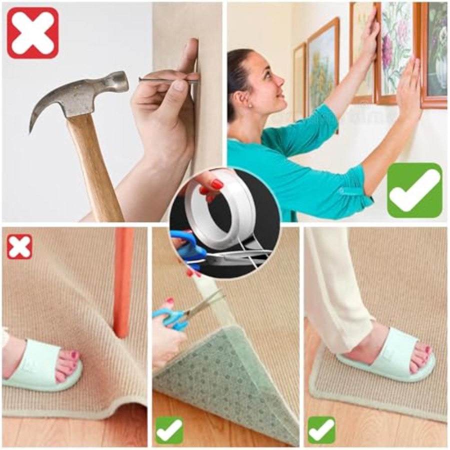 Double Sided Tape Heavy Duty,  - Picture Hanging Strip incelemesi ve fiyatı