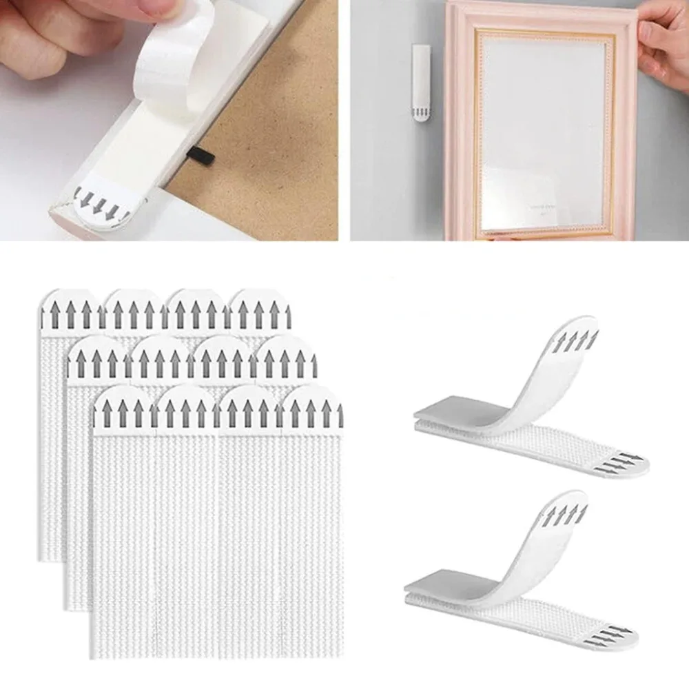 12/24pairs Tape Double Sided S - Picture Hanging Strip incelemesi ve fiyatı