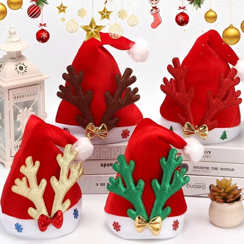 Deer Antler Hat Snowflake Chri - Home Improvement Shop incelemesi ve fiyatı