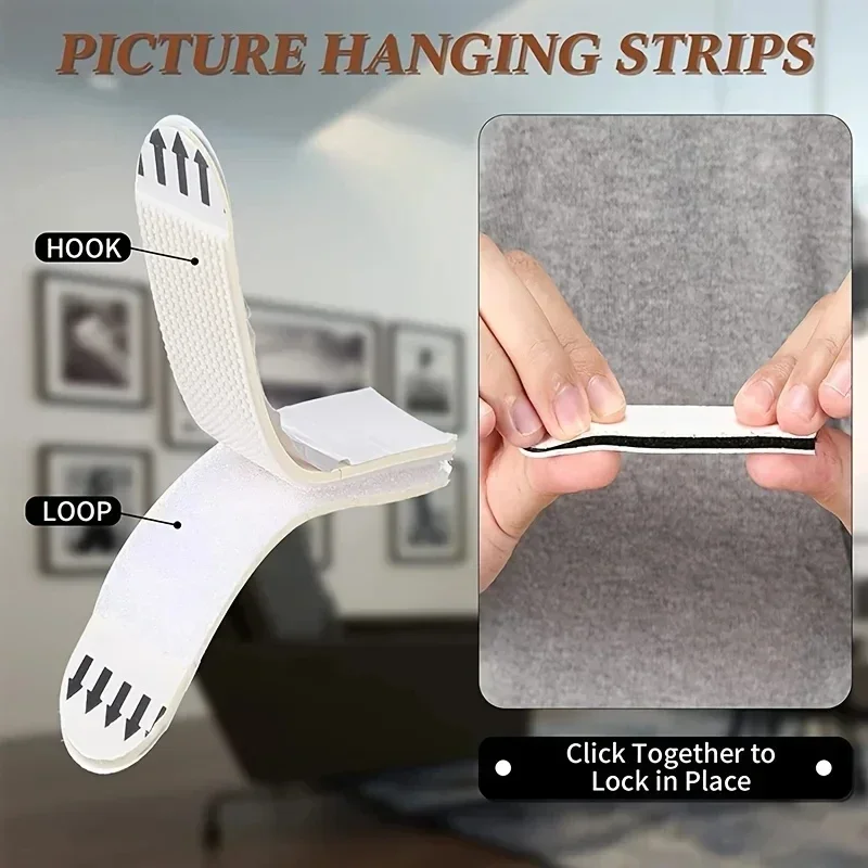 Tape Double Sided Strips Adhes - Picture Hanging Strip incelemesi ve fiyatı