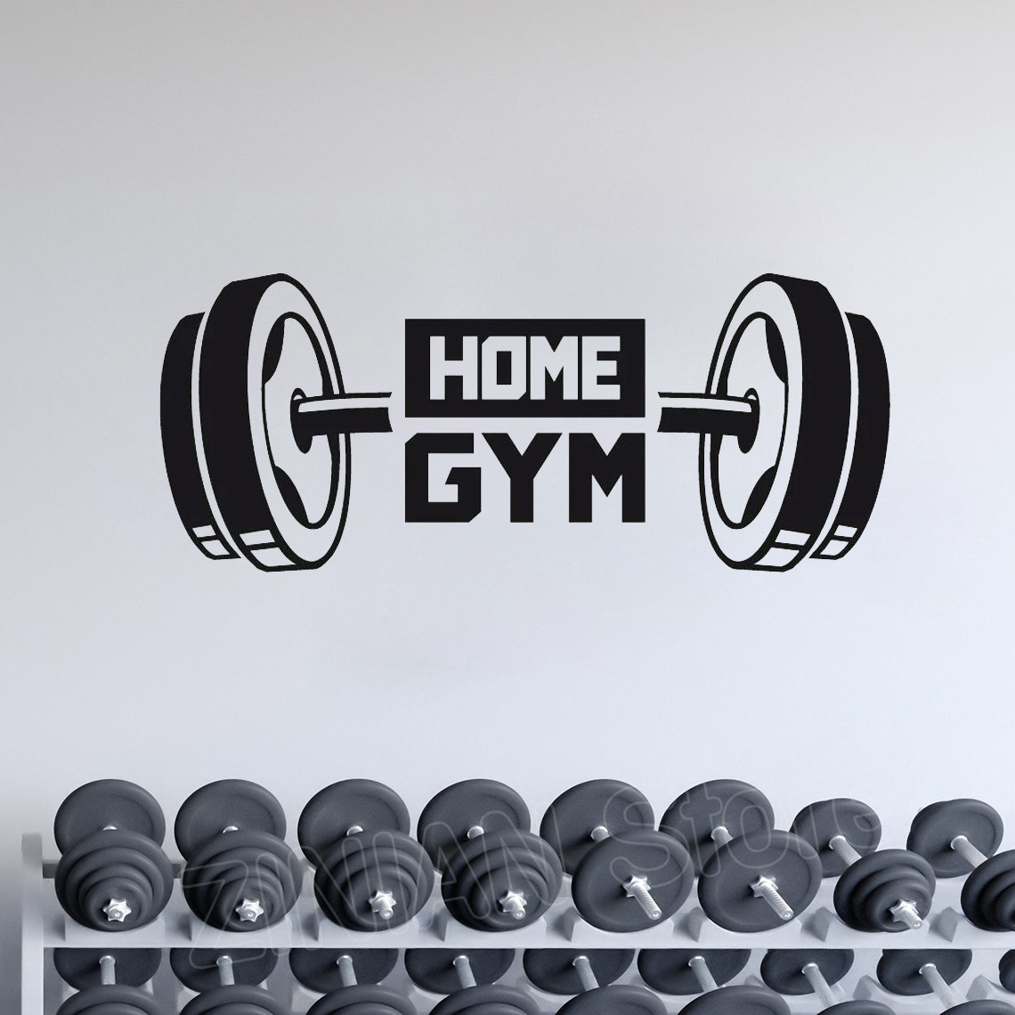 Fitness Home Gym Decor Wall St - Vinyl Floor Plank incelemesi ve fiyatı